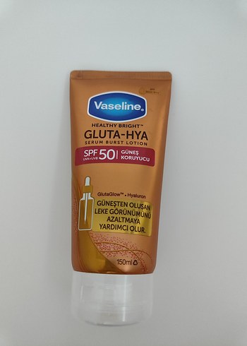Vaseline Gluta-Hya SPF50 Güneş Koruyucu Vücut Losyonu 150ml