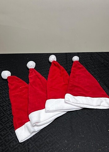 Noel Baba şapkası ve ağaç süsleri EL YAPIMI 