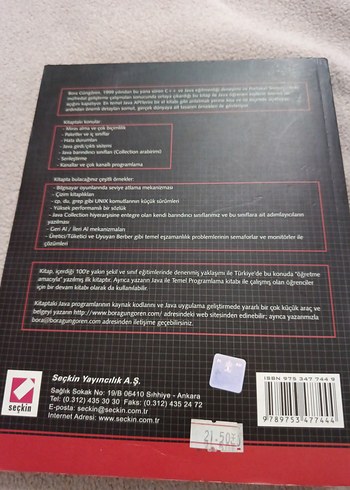 Java Programlama Teknikleri Kitabı - Görsel 5