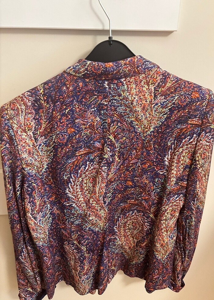 Zara renkli ceket - Görsel 3