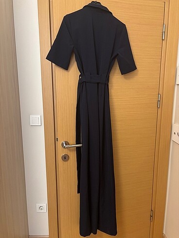 Lacivert kısa kollu tulum - Görsel 5