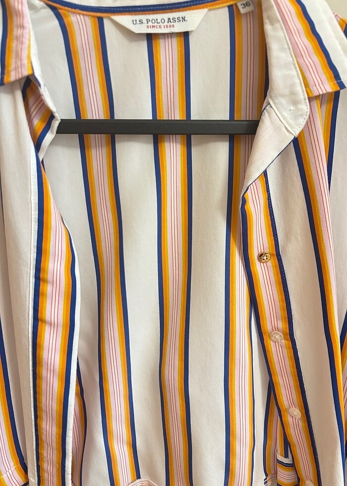 Çok renkli uzun kollu gömlek - Görsel 4