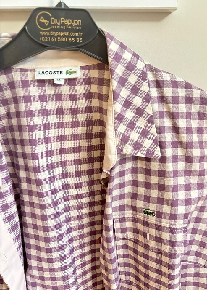 Mor gömlek - Görsel 4