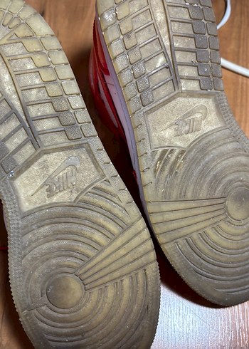 Kadın Renkli Kırmızı Bağcıklı Spor Ayakkabı - Görsel 7