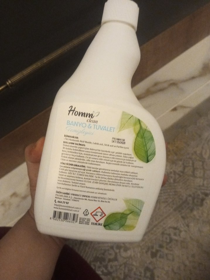 Diger Hommi Banyo & Tuvalet Temizleyici 750 ml - Görsel 2