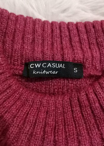 Bordo Bohem Boğazlı Triko Kadın Kazak - Görsel 4