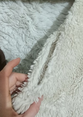 Bej Kadın Kürk Detaylı Günlük Ceket - Görsel 2