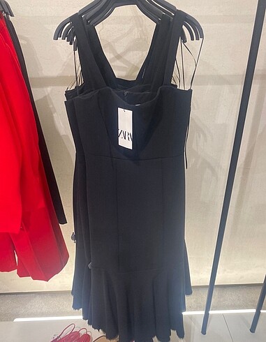 Zara Zara midi boy elbise