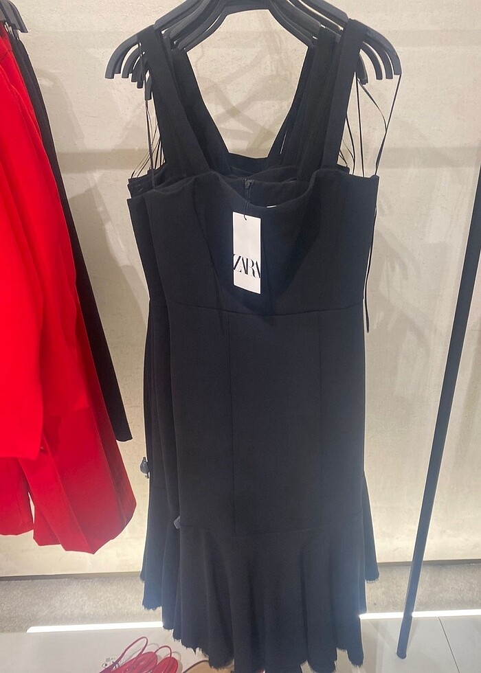 Zara midi boy elbise - Görsel 2