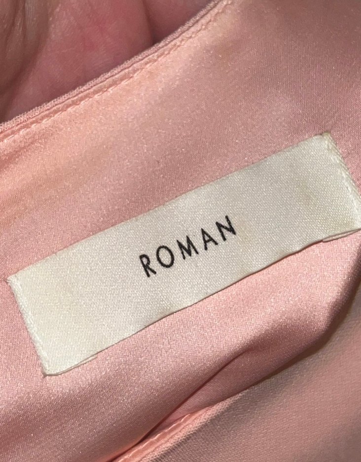 Pudra Pembe Kolsuz Elbise - Görsel 5