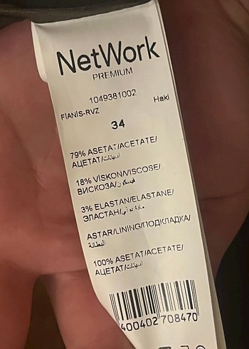 Deri Detaylı Klasik Kadın Kumaş Pantolon - Görsel 5