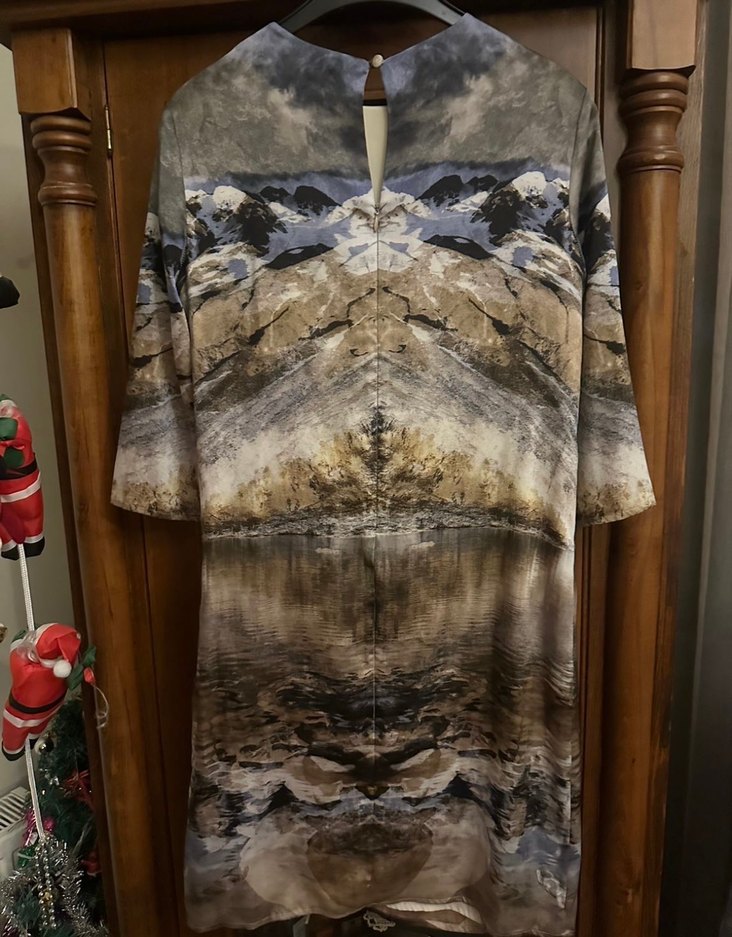 Desenli Elbise - Görsel 2