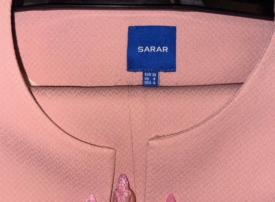 Pembe Ceket-Pantolon Takım - Görsel 4