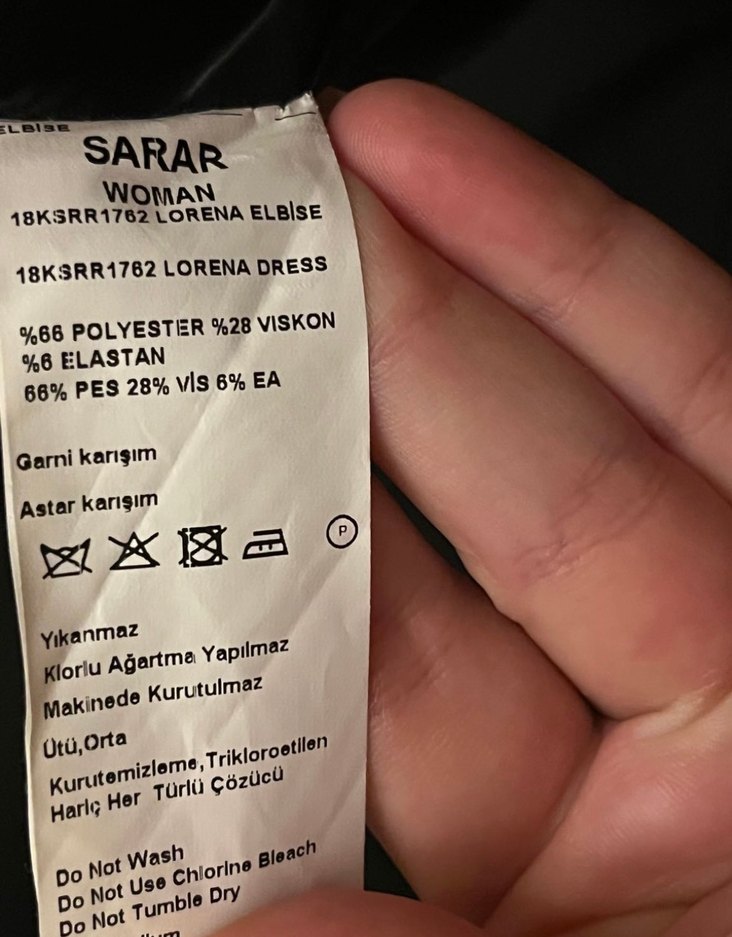 Siyah Elbise - Görsel 5