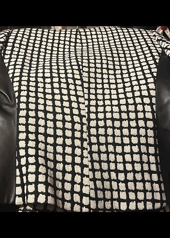 Deri Detaylı Ceket - Görsel 5