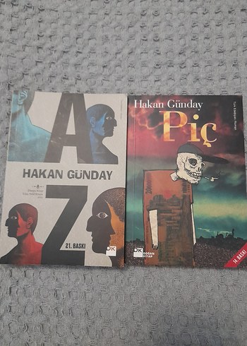 Hakan Günday İmzalı Piç ve Az Romanları