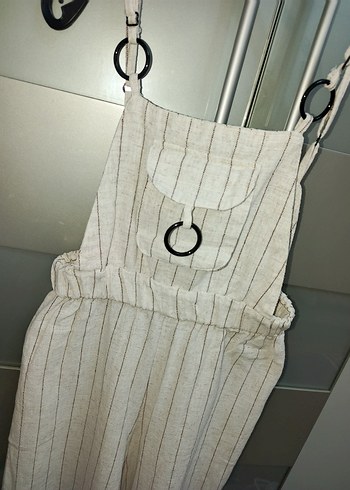 Keten Askılı Tulum - Görsel 2