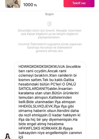 Gri Bol Kesim Kadın Midi Denim Pantolon - Görsel 2