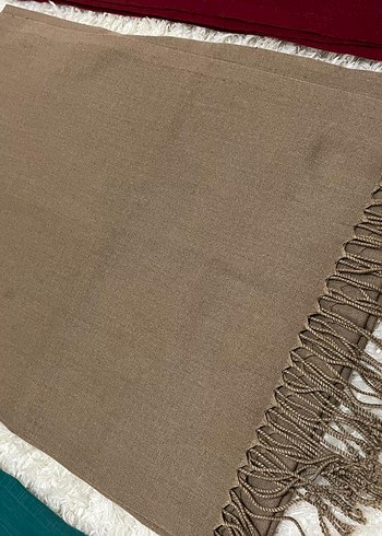 Kadın Çok Renkli Püsküllü Bohem Şal 4 adet - Görsel 4