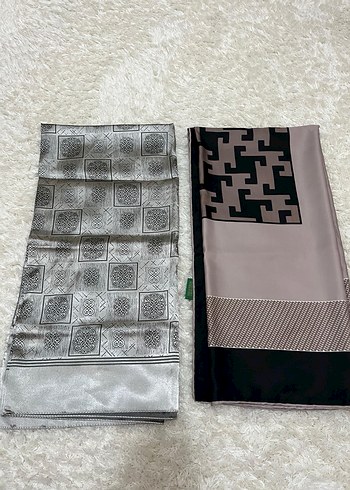 Gri İşlemeli baya şal - Görsel 6