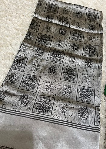 Gri İşlemeli baya şal - Görsel 2