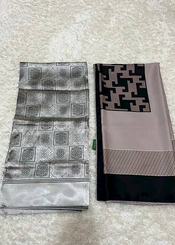 Gri İşlemeli baya şal - Görsel 4