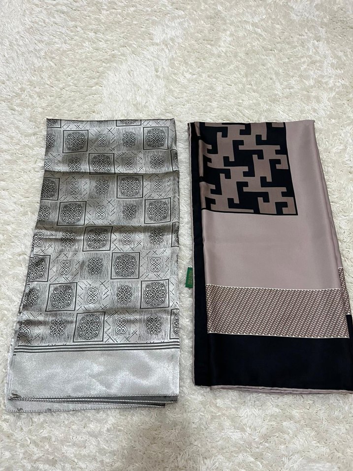 Gri İşlemeli baya şal - Görsel 4