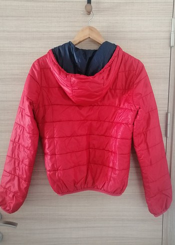 Kırmızı Yağmurluk-Rüzgarlık - Görsel 2