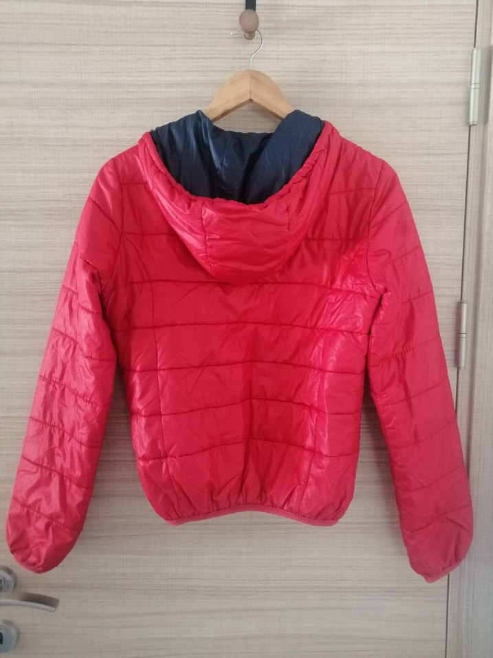 Kırmızı Yağmurluk-Rüzgarlık - Görsel 2