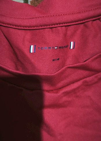 Tommy Hilfiger Kırmızı Erkek uzun kollu t-shirt - Görsel 2