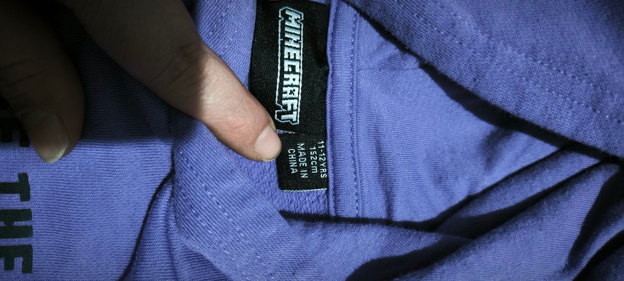 Erkek Çocuk Mor Baskılı Uzun Kollu Sweatshirt - Görsel 2