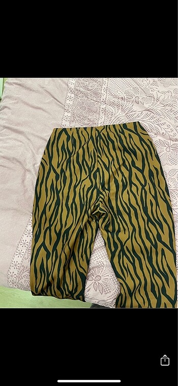 s Beden Trendyolmilla zebra desenli pantolon