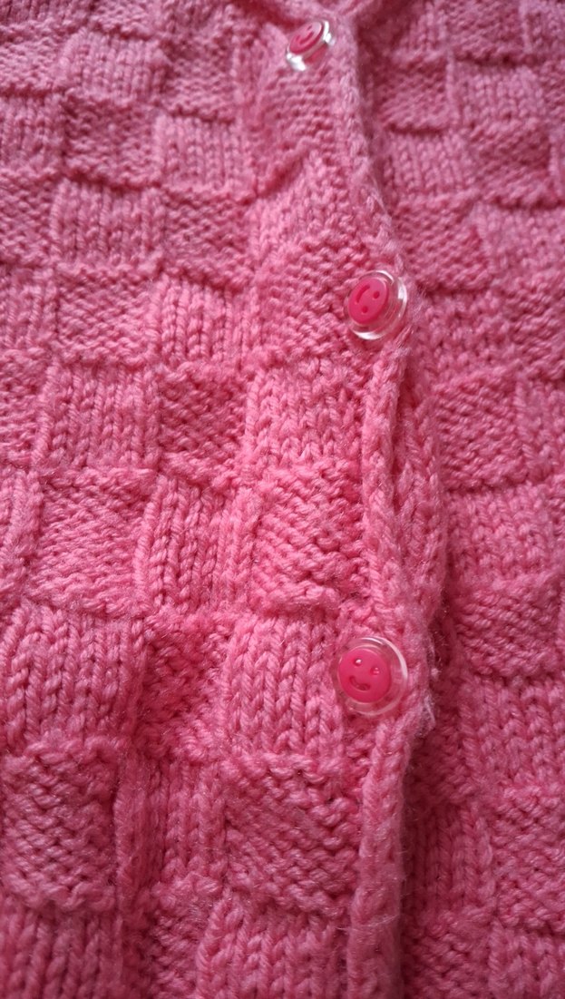 Renkli Örgü Kız Panço Püsküllü - Görsel 4