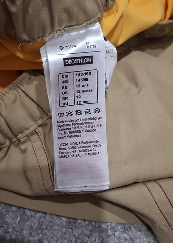 decathlon 12 yaş şort etek - Görsel 4