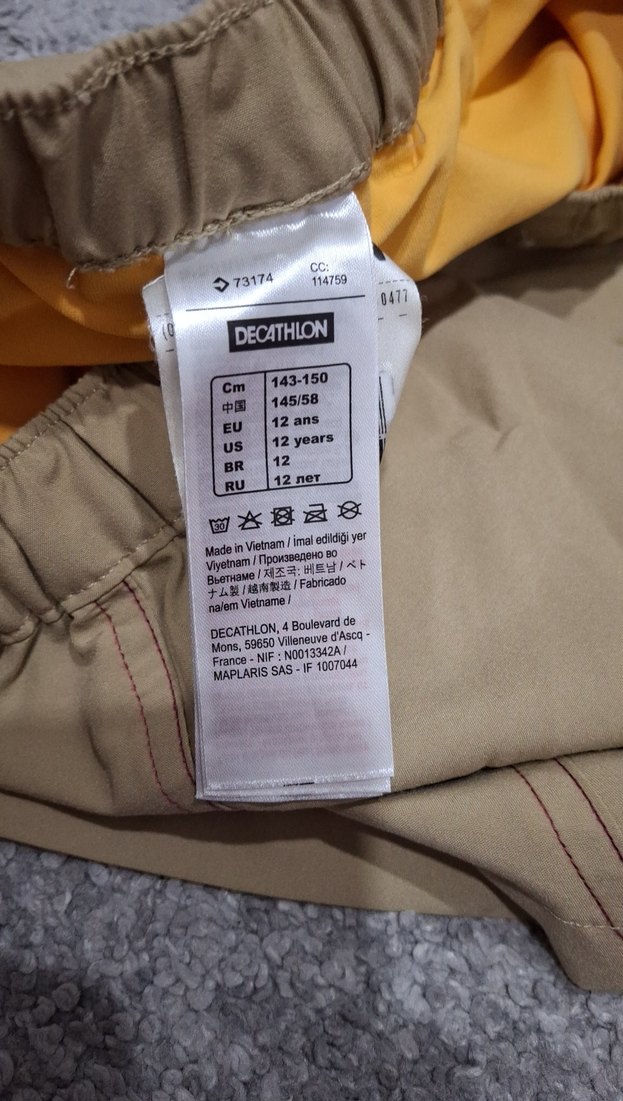 decathlon 12 yaş şort etek - Görsel 4