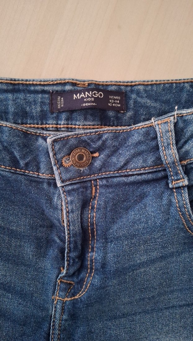 mango 13-14 kot şort - Görsel 4