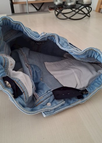 lcw 13-14 yaş kot şort - Görsel 5