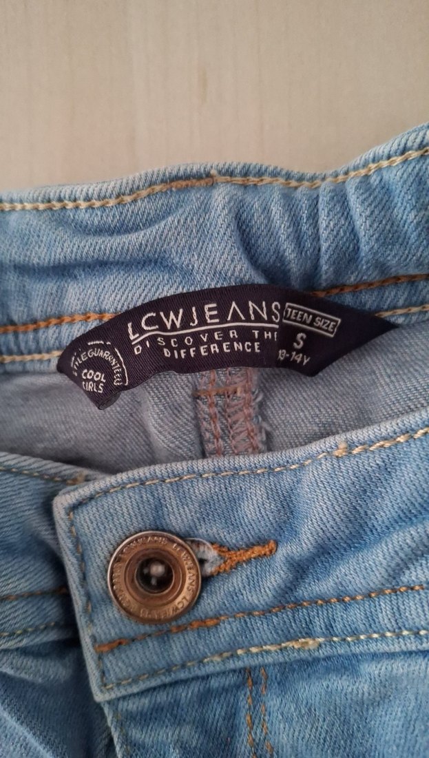 lcw 13-14 yaş kot şort - Görsel 4