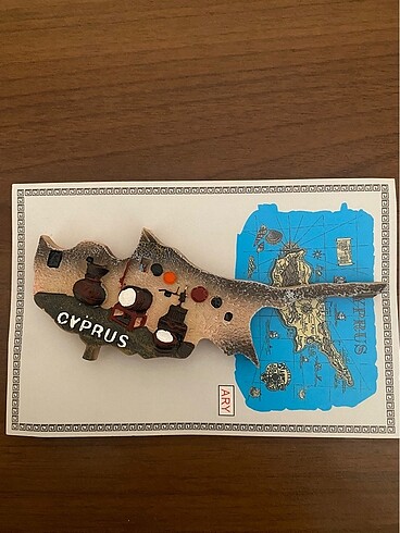 Kıbrıs hediyelik magnet
