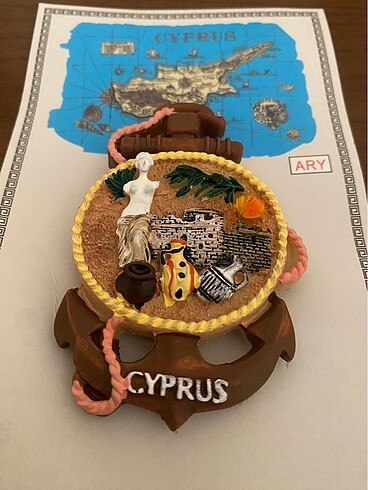 Kıbrıs hediyelik magnet