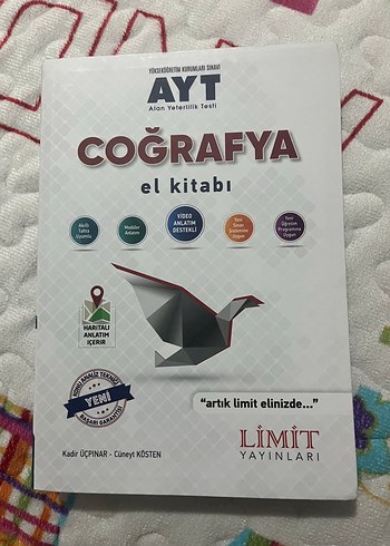 AYT COĞRAFYA EL KİTABI LİMİT