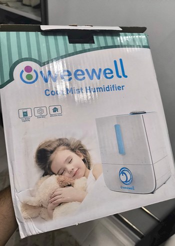 Diğer Bwnewell Beyaz Serin Sis Nemlendirici