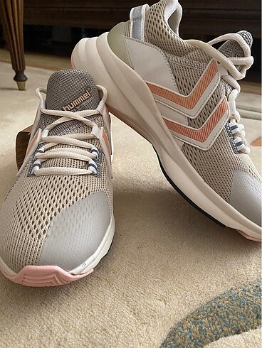 Hummel reach lx bej spor ayakkabı