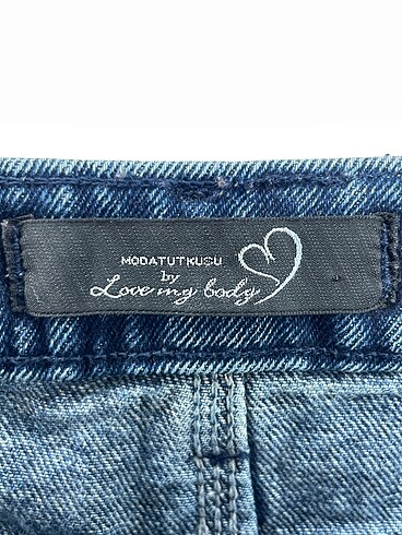 m Beden mavi Renk Love My Body Midi Etek %70 İndirimli.