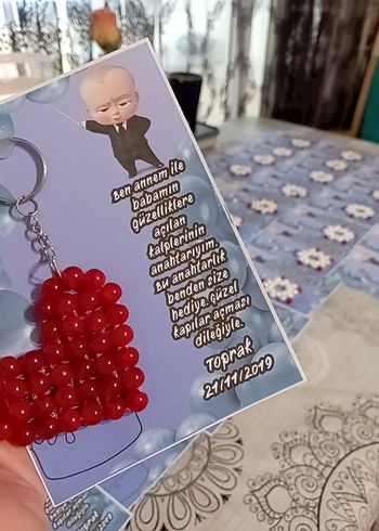 İnci Anahtarlık - Görsel 2