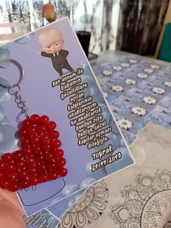 İnci Anahtarlık - Görsel 2