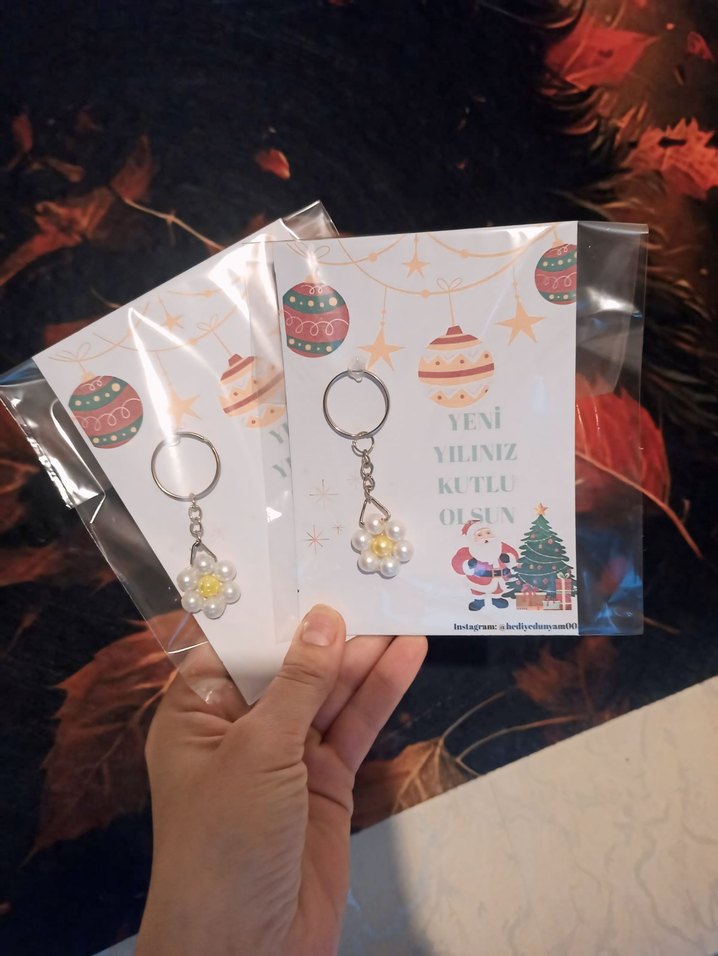 Papatya Anahtarlık - Görsel 2