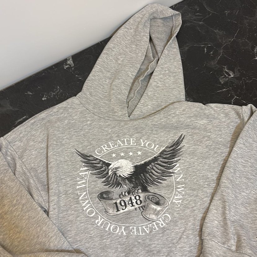 Kapüsonlu oversize sweat - Görsel 2