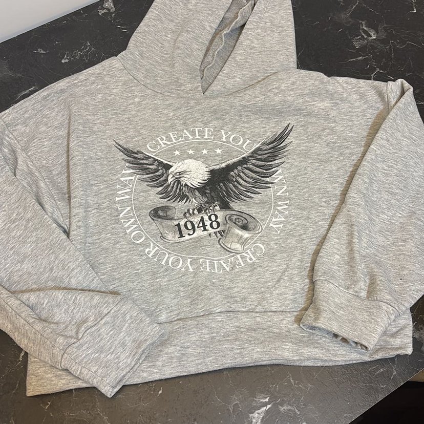 Kapüsonlu oversize sweat - Görsel 3