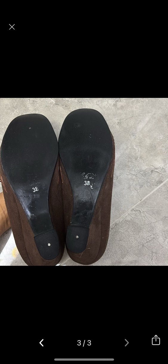 Vintage Nakışlı Süet Ayakkabı - Görsel 3